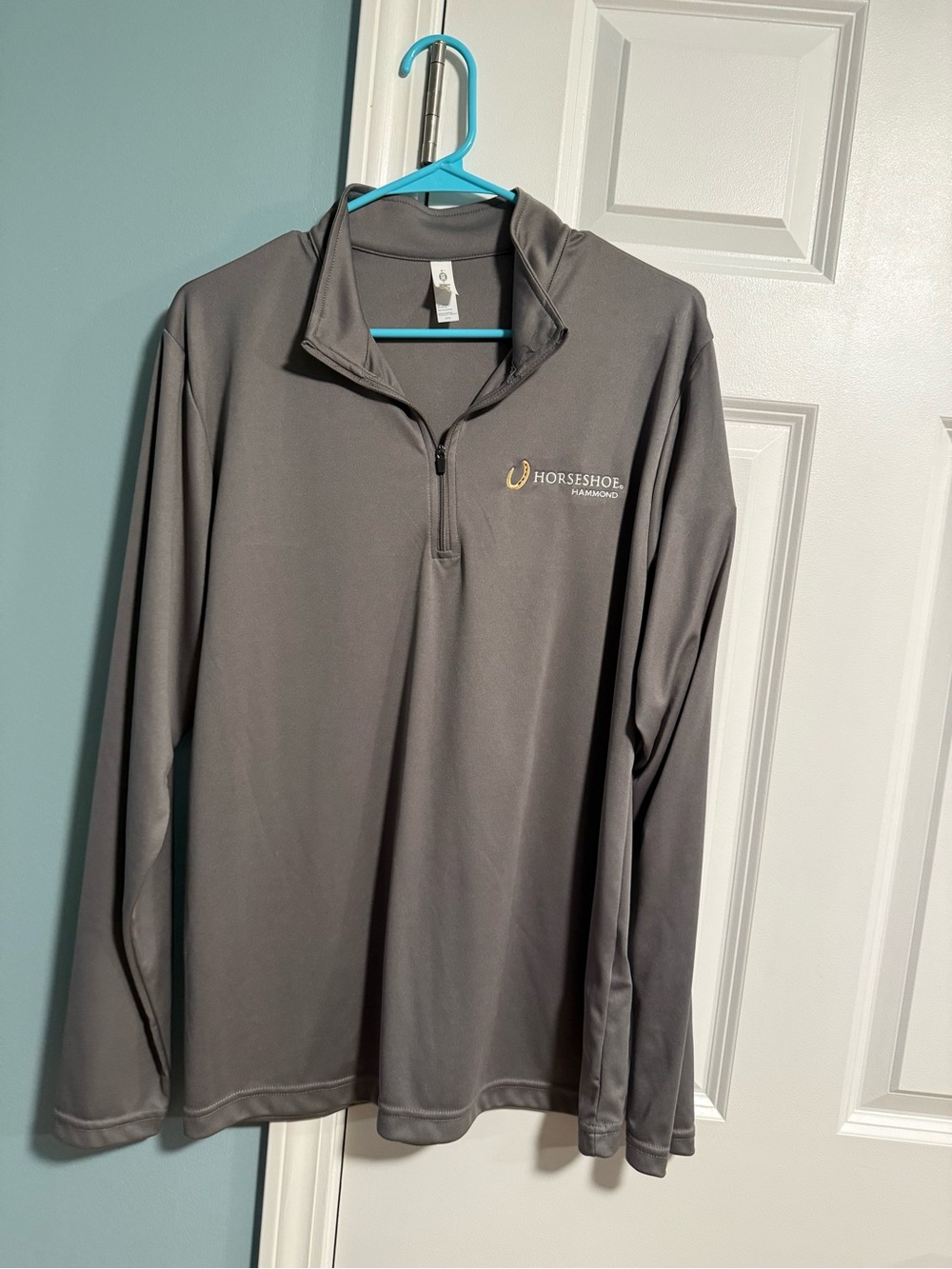10 Items for $20: Horseshoe Hammond Gray Quarter-Zip Turtleneck Pullover